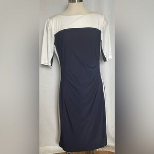 Anne Klein colorblock dress